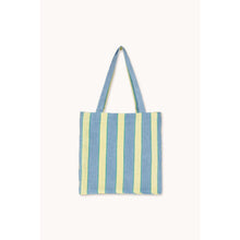 Load image into Gallery viewer, Tinycottons - Retro Stripe Denim Tote Bag
