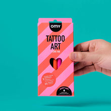 Load image into Gallery viewer, OMY - I Love You Tattoo Art
