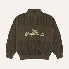Load image into Gallery viewer, The Campamento  - Stripe Zip Up Sweatshirt
