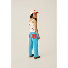 Load image into Gallery viewer, The Campamento - Blue Colour Block Trousers

