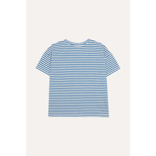 Load image into Gallery viewer, The Campamento - Blue Stripe T-shirt
