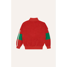 Load image into Gallery viewer, The Campamento - Red Terry Zip Up Sweatshirt
