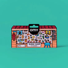 Load image into Gallery viewer, OMY  - Boutique Stickers in Sushi Shop
