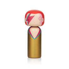 Load image into Gallery viewer, Lucie Kaas - Aladdin Sane Kokeshi Doll
