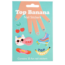 Load image into Gallery viewer, Children&#39;s Nail Stickers - Top Banana
