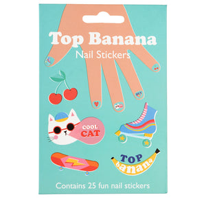 Children's Nail Stickers - Top Banana