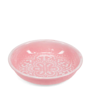 Enamel Trinket Dish in Pink