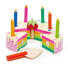 Load image into Gallery viewer, Tender Leaf Toys - Wooden Birthday Cake
