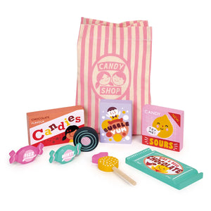 Mentari - Wooden Candy Shop Bag