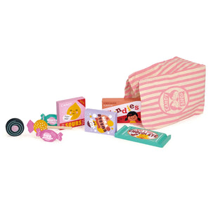 Mentari - Wooden Candy Shop Bag