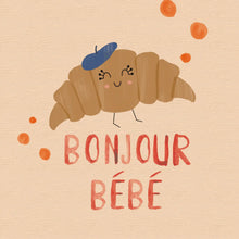 Load image into Gallery viewer, Sootie Limetree - Bonjour Bébé Greetings Card
