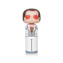 Load image into Gallery viewer, Lucie Kaas - Elton John White Outfit Wooden Kokeshi Doll
