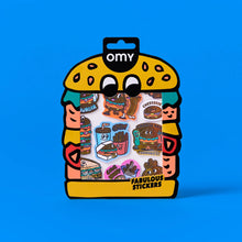 Load image into Gallery viewer, OMY - Big Sticker Set in Burger
