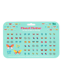 Load image into Gallery viewer, Floral Flutter Stick On Earrings
