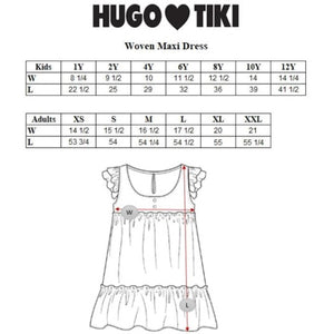 Hugo Loves Tiki - Peach Shell Maxi Dress