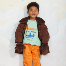 Load image into Gallery viewer, Mini Rodini - Orange Ritzratz Tracksuit Bottoms
