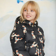 Load image into Gallery viewer, Mini Rodini - Rabbits Hooded Puffer Jacket
