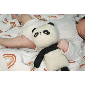 Sootie Limetree - Lambswool Panda Toy