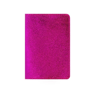 Les Cléias  - Metallic Pink Leather Passport Holder