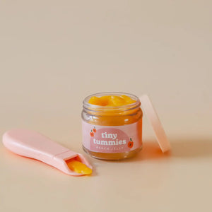 Tiny Harlow - Peach Jelly Doll Food Jar and Spoon Set