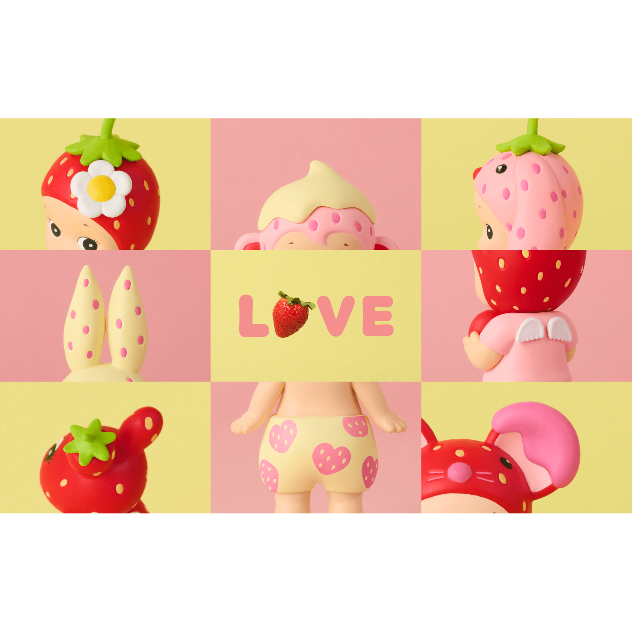 Sonny Angel - Strawberry Love Series Sonny Angel - Strawberry Love Series