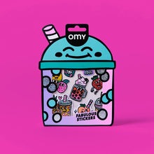 Load image into Gallery viewer, OMY - Big Sticker Set in Bubble Tea
