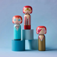 Load image into Gallery viewer, Lucie Kaas - Aladdin Sane Kokeshi Doll
