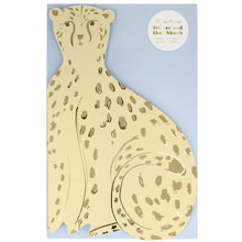 Load image into Gallery viewer, Meri Meri cheetah sticker and sketchbook
