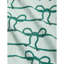 Load image into Gallery viewer, Mini Rodini - Pale green t-shirt with all over darker green rope print
