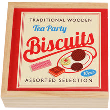 Load image into Gallery viewer, Traditional Wooden Tea Party Biscuits
