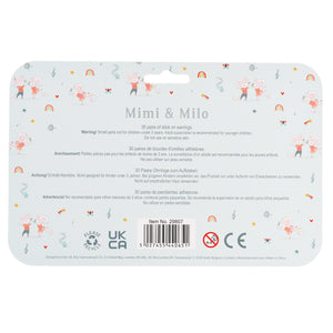 Mimi and Milo Stick on Earrings