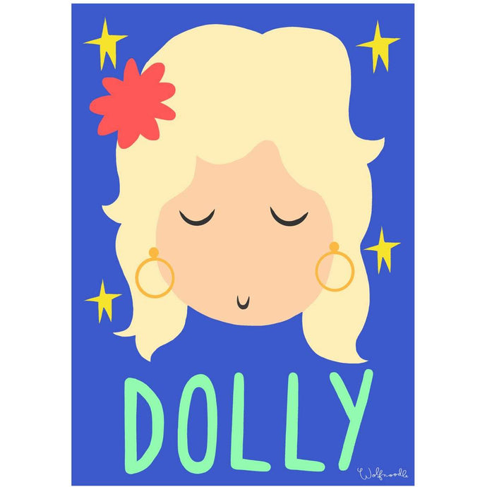 Dolly Parton A4 Print