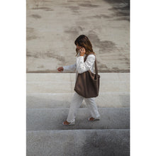 Load image into Gallery viewer, Studio Noos Brown Teddy Mom Bag / Stroller Bag
