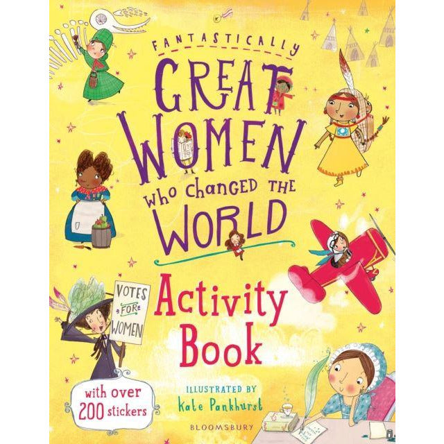 Fantastically Great Women Who Changed The World - Activity Book.