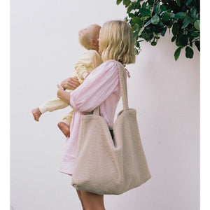Studio Noos Ecru Teddy Mom Bag | Stroller Bag