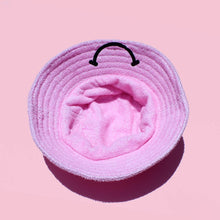 Load image into Gallery viewer, Kirsty Fate - Happy/Sad Bucket Hat in Candy Pink
