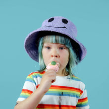 Load image into Gallery viewer, Kirsty Fate - Happy/Sad Bucket Hat in Lilac
