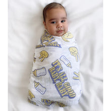 Load image into Gallery viewer, The Little Homie - It&#39;s all good baby, baby muslin swaddle
