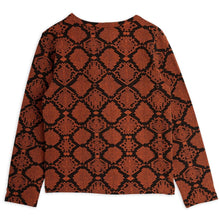 Load image into Gallery viewer, Mini Rodini - Brown Snakeskin Long Sleeve T-shirt
