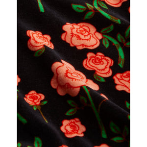 Mini Rodini - Roses Velour Dress