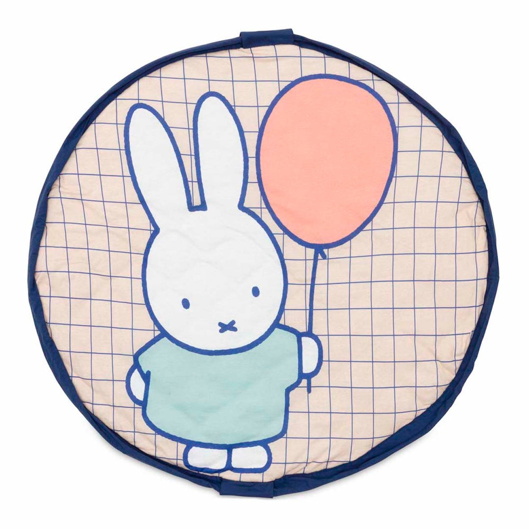 Play and Go soft 3 in 1 toy storage bag/ playmat and travel bag in Miffy or Meri Meri design.