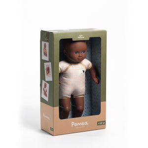 Pomea Dolls by Djeco - 32cm doll with soft fabric torso 