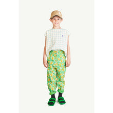 Load image into Gallery viewer, The Animals Observatory - green trousers with all over panda print

