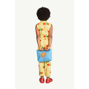 The Animals Observatory - Yellow Jumpsuit with all over fruit print