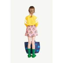 Load image into Gallery viewer, The Animals Observatory - Pink skirt with illustrated forest print and elasticated waist
