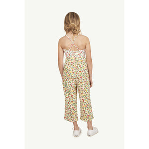 The Animals Observatory | Emu pants in cream with all over flower print | Dear Jude