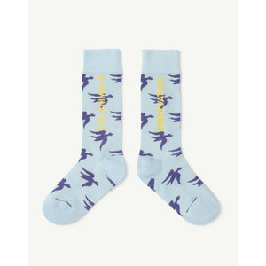 The Animals Observatory - Pale Blue Bird Socks