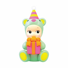 Load image into Gallery viewer, Sonny Angel - Birthday Bear | Sonny Angels are sweet little angels who each wear different headgear. This Birthday series makes the perfect small gift for those little loved ones in your life. Standing at 8cm high, these cute angel dolls can be placed anywhere in the home and will bring joy to both children and adults alike. This collection contains 6 different birthday bears plus one mystery figure. Which one will you get? All Sonny Angels are packaged in blind boxes so you won&#39;t know which character is in
